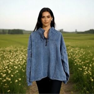 Vintage Ezze Wear Acid Wash Pullover